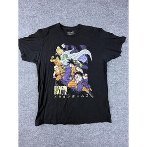 Dragon Ball Z Shirt Mens Large Anime Graphic Tee Toei Animation Goku Piccolo